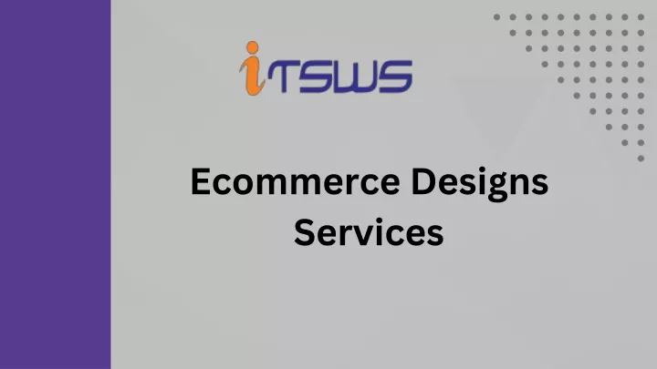 ecommerce designs services