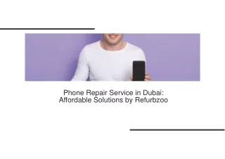 Phone Repair Service In Dubai