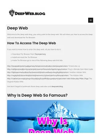 deep web