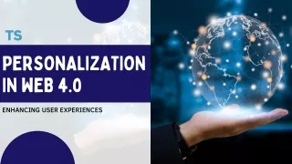 personalization in web 4 0