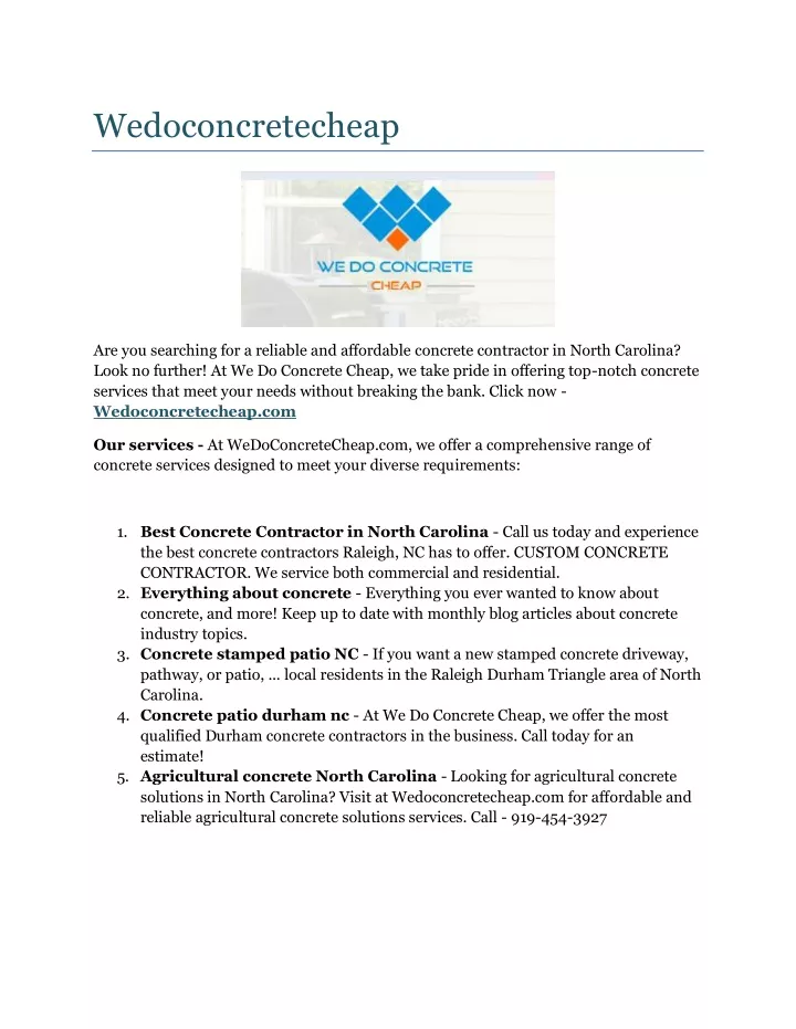 wedoconcretecheap