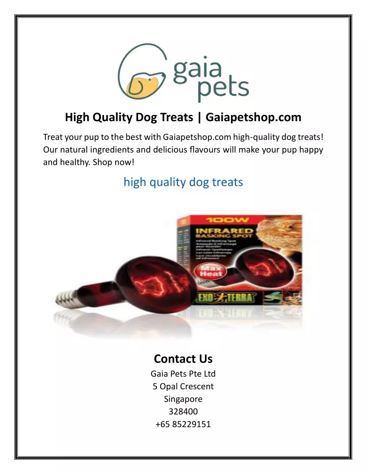 high quality dog treats gaiapetshop com