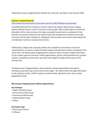 global macroscopic imaging systems market size