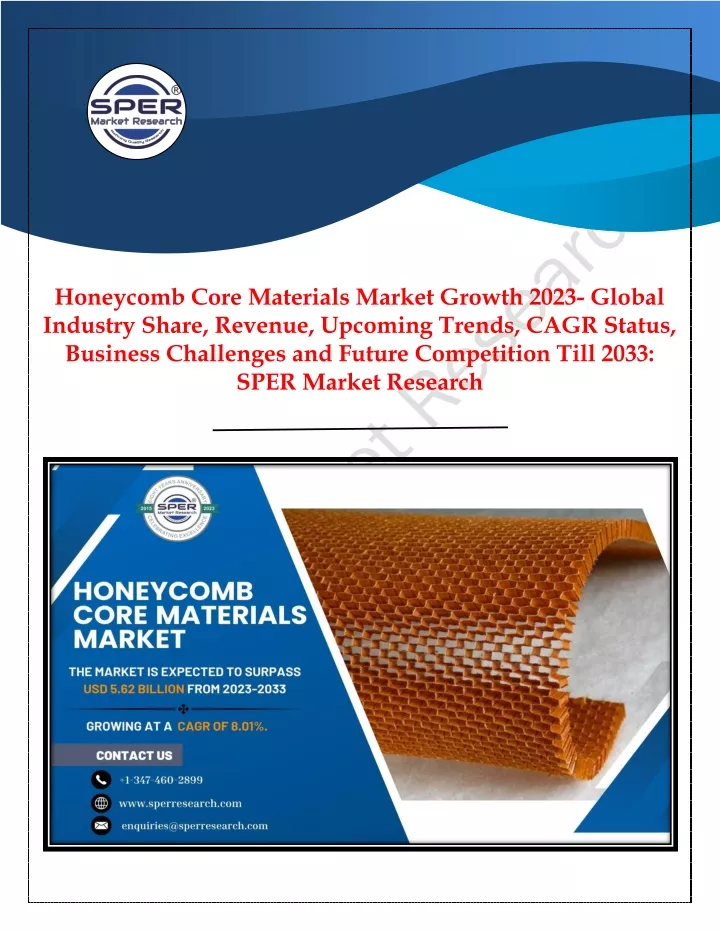 honeycomb core materials market growth 2023