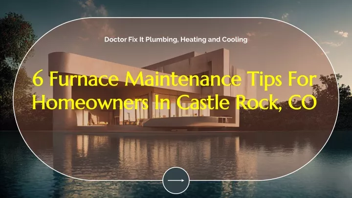 doctor fix it plumbing heating and cooling