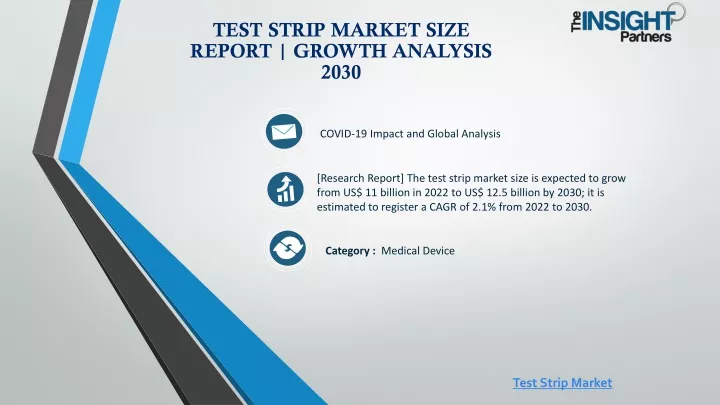 test strip market size report growth analysis 2030