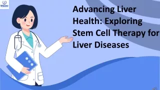 Stem Cell Therapy for Liver Diseases