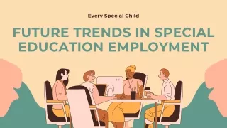 Future Trends in Special Education Employment