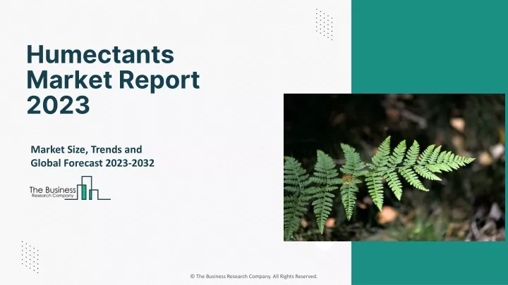 humectants market report 2023