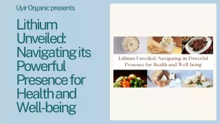 uyir organic presents