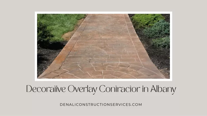 decorative overlay contractor in albany