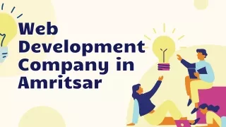 Web development company in Amritsar