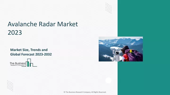 avalanche radar market 2023