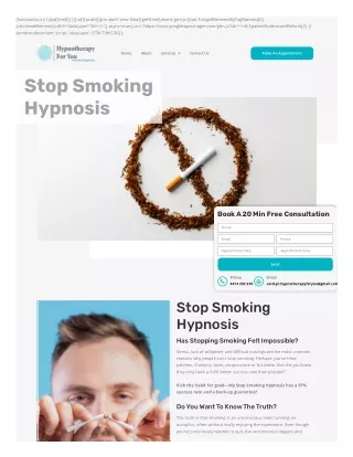 Quit Smoking Hypnotherapy Lighthouse Beach