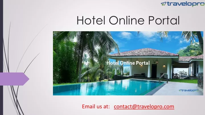 hotel online portal