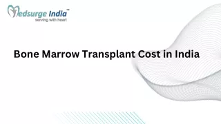 bone marrow replacement cost in india