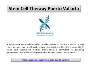 Stem Cell Therapy Puerto Vallarta