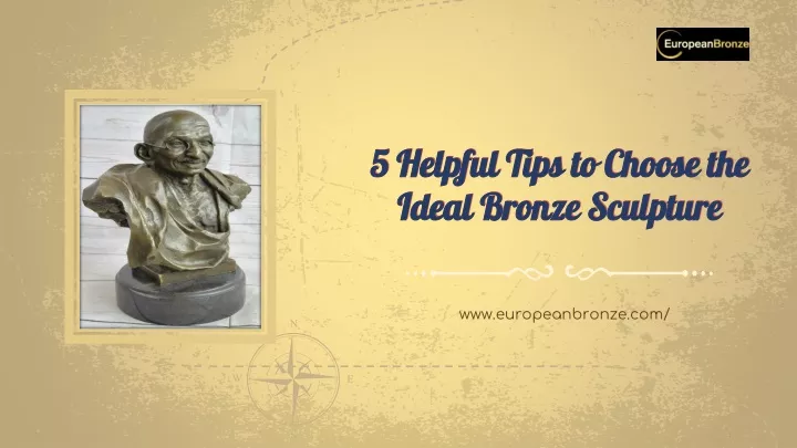 5 helpful tips to choose the ideal bronze sculpture