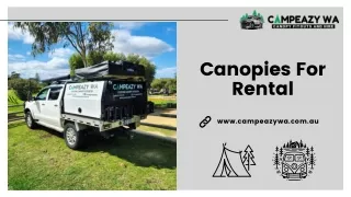 Crafting Your Adventure: Custom Canopy Builds in Perth