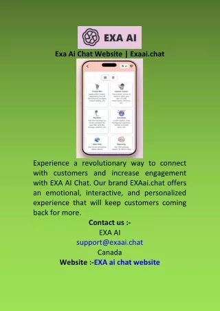Exa Ai Chat Website  Exaai chat