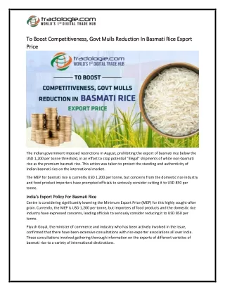 to boost competitiveness govt mulls re to boost