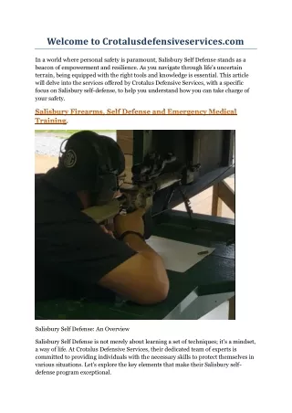 welcome to crotalusdefensiveservices com