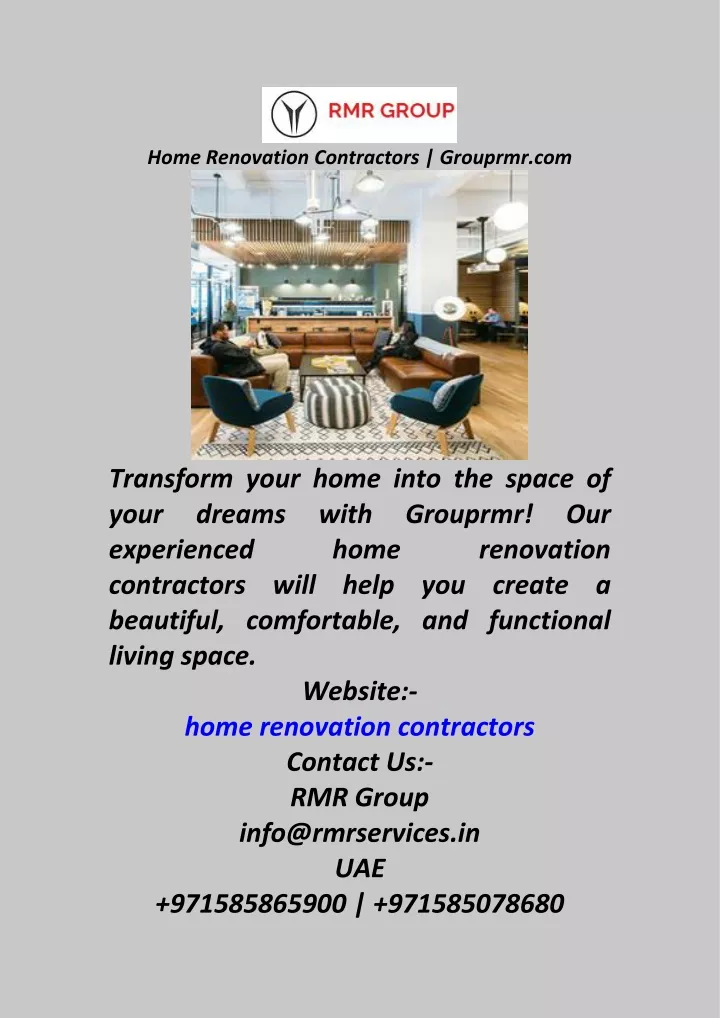 home renovation contractors grouprmr com
