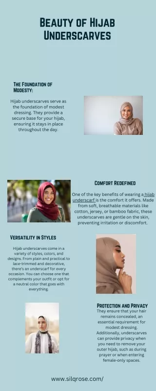 Beauty of Hijab Underscarves