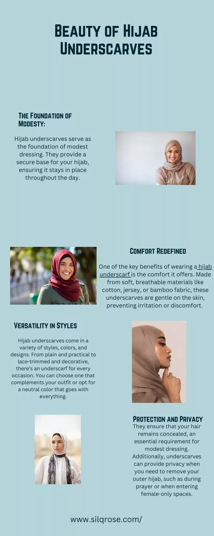 beauty of hijab underscarves