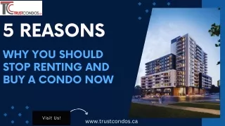 5 Reasons Why You Should Stop Renting and Buy a Condo Now
