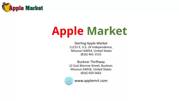 apple market