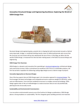 innovative structural design and engineering