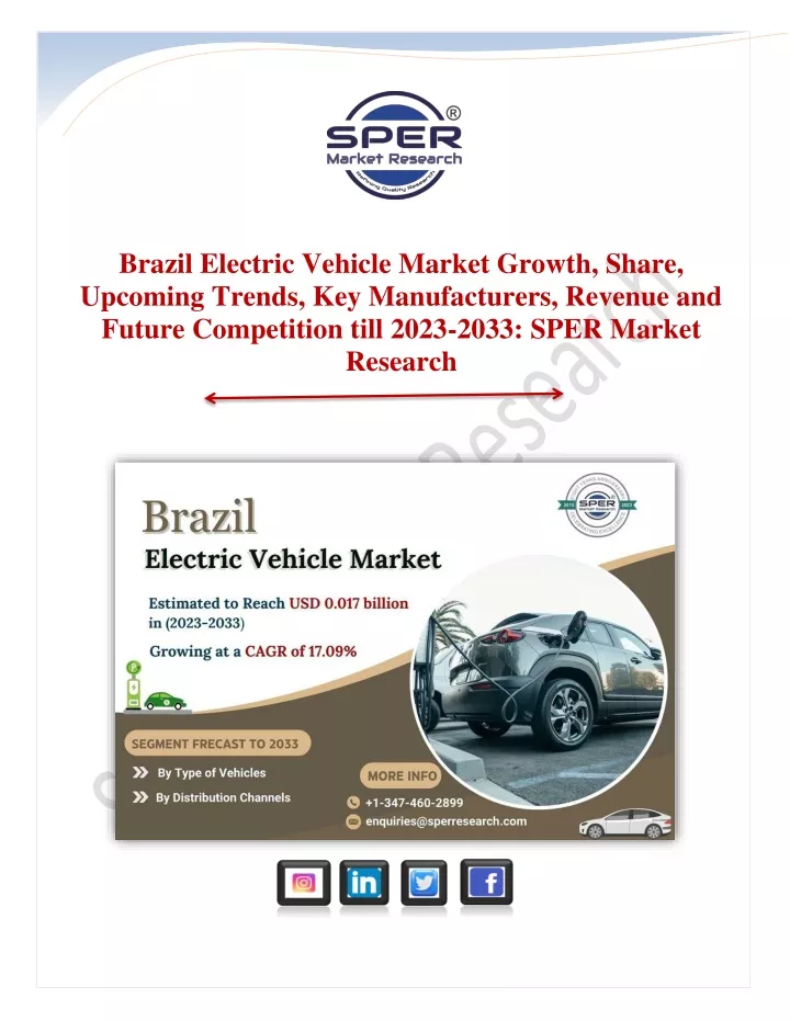 brazil electric vehicle market growth share