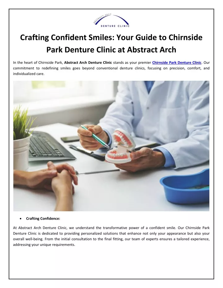 crafting confident smiles your guide to chirnside