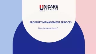 property management services 2023 - unicare services