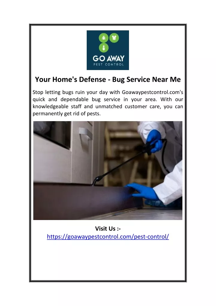 your home s defense bug service near me