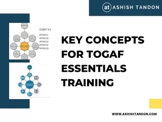 key concepts for togaf essentials training