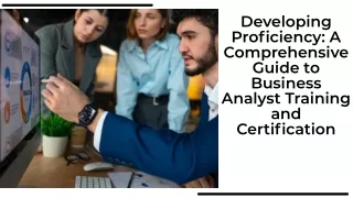 business analyst training and certification