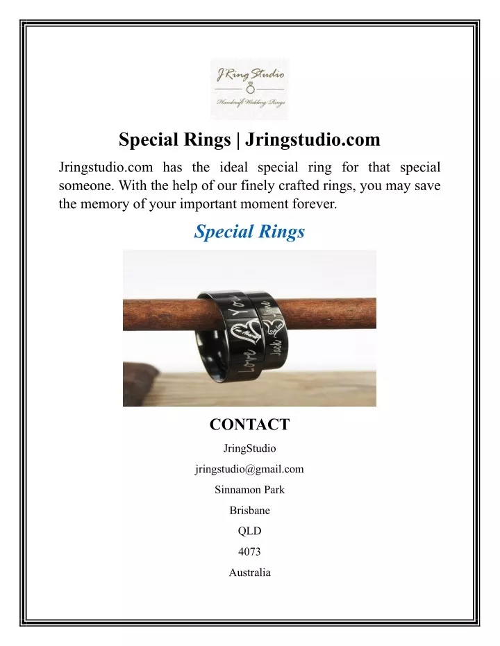 special rings jringstudio com