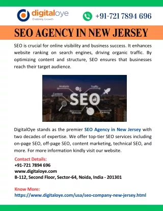 SEO Agency in New Jersey