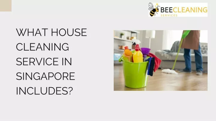 what house cleaning service in singapore includes