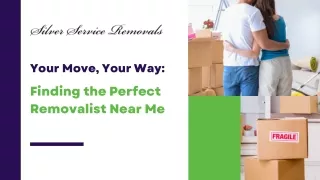 Your Trusted Removalist Near You Making Moves Stress-Free!