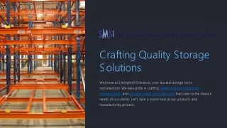 Best Crafting-Quality-Storage-Racks-Manufacturer-Solutions