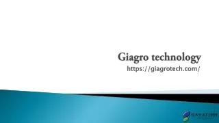 giagro technology