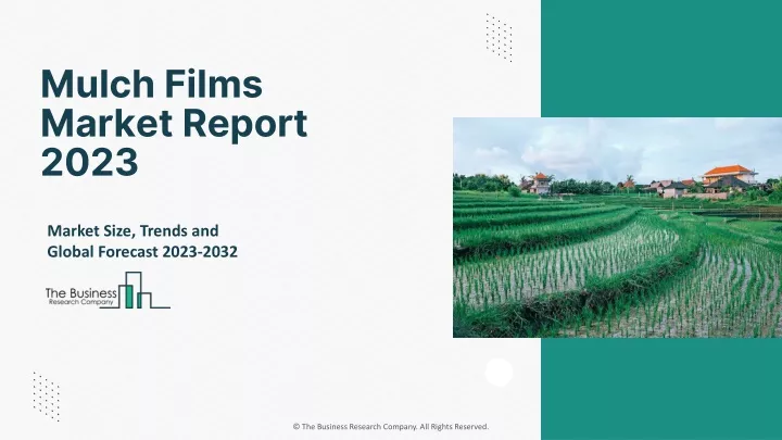 mulch films market report 2023