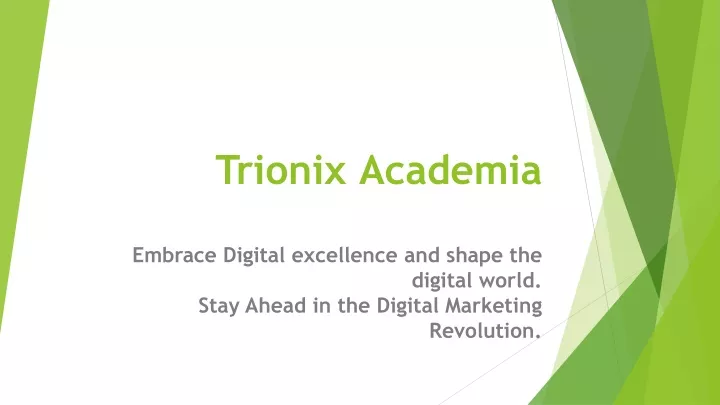 trionix academia