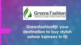 Greenfashionfiji your destination to buy stylish salwar kameez in fiji