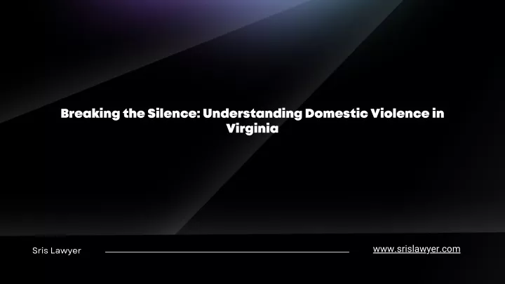 breaking the silence understanding domestic