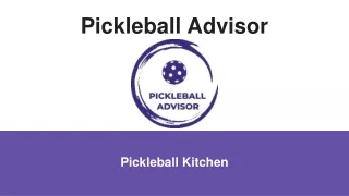 Pickleball Kitchen