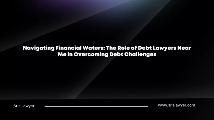 navigating financial waters the role of debt